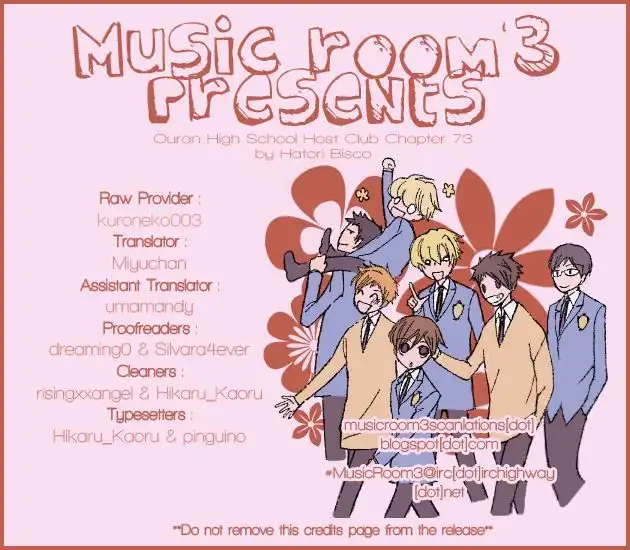 Ouran High School Host Club Chapter 73 35